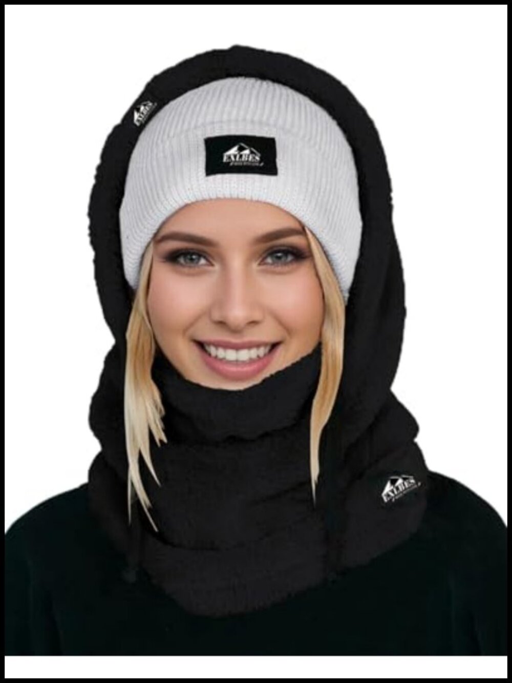 Sherpa Fleece Balaclava Face Mask Windproof Warm Ski Mask